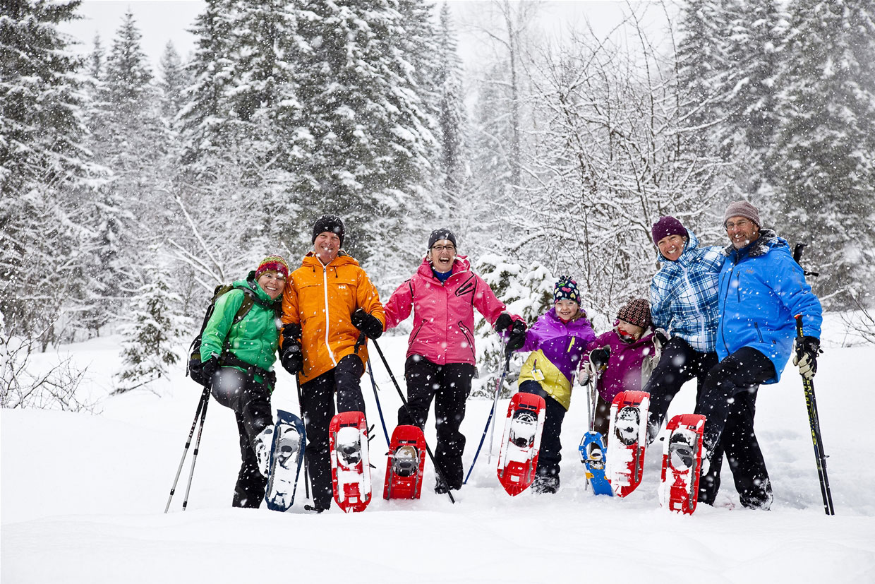 Snowshoeing at Mt Fernie Provincial Park