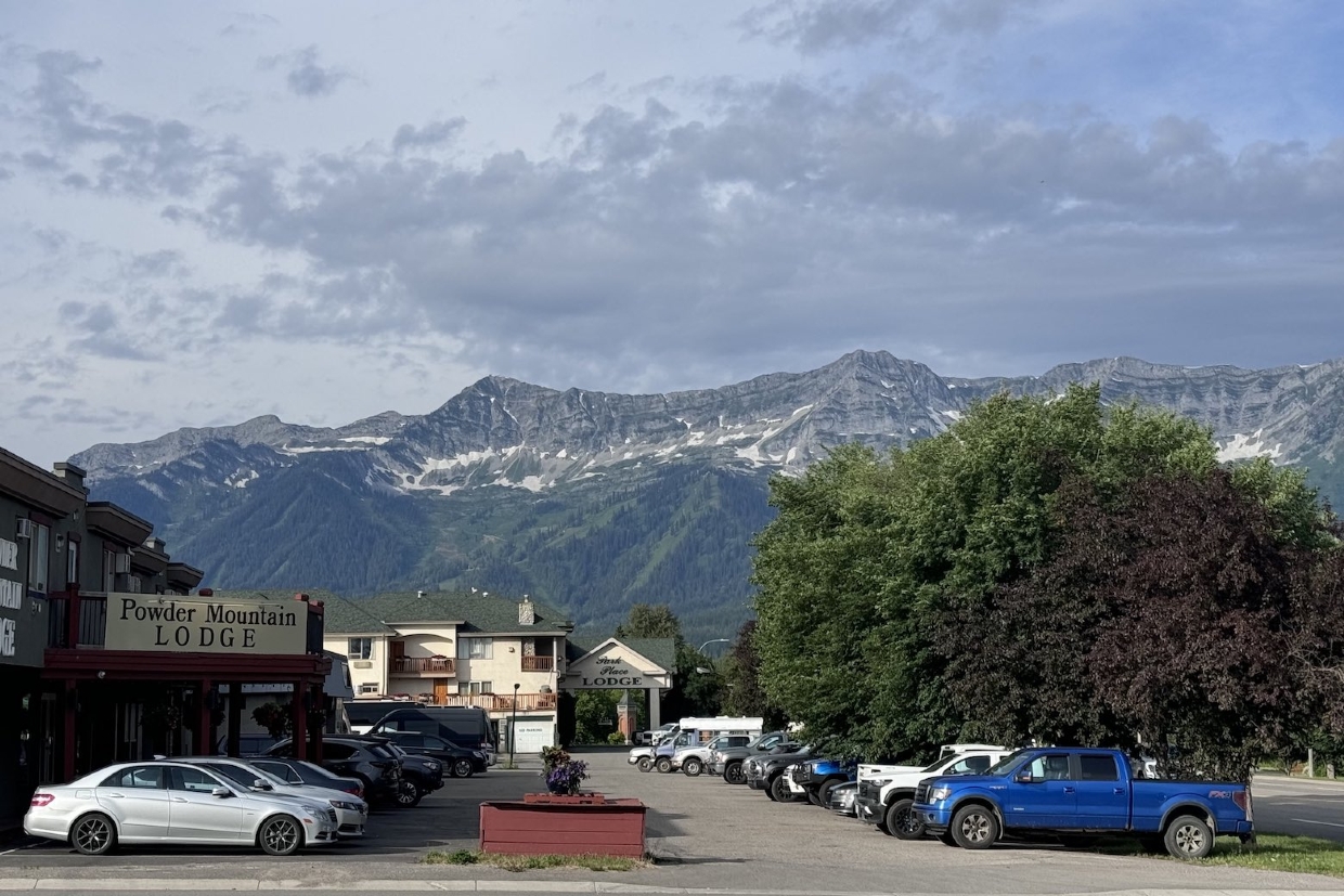Looking Northwest towards the Lizard Range. 8.30am, Thursday, June 26th, 2025.