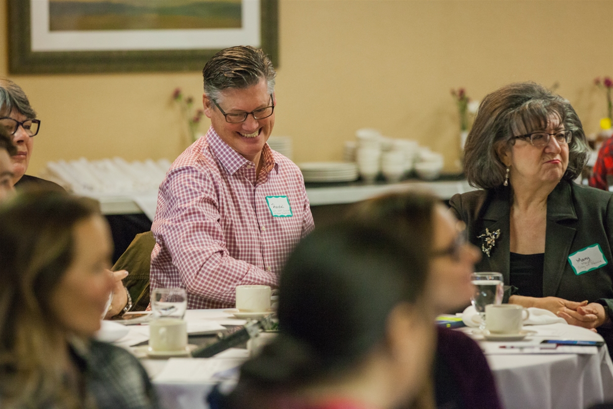 Tourism Fernie AGM Event 2017 - Randal Macnair BC NDP Candidate for Kootenay East & Mayor Giuliano