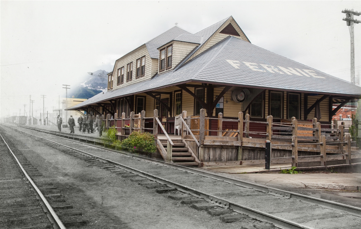 Art Station - Then and Now