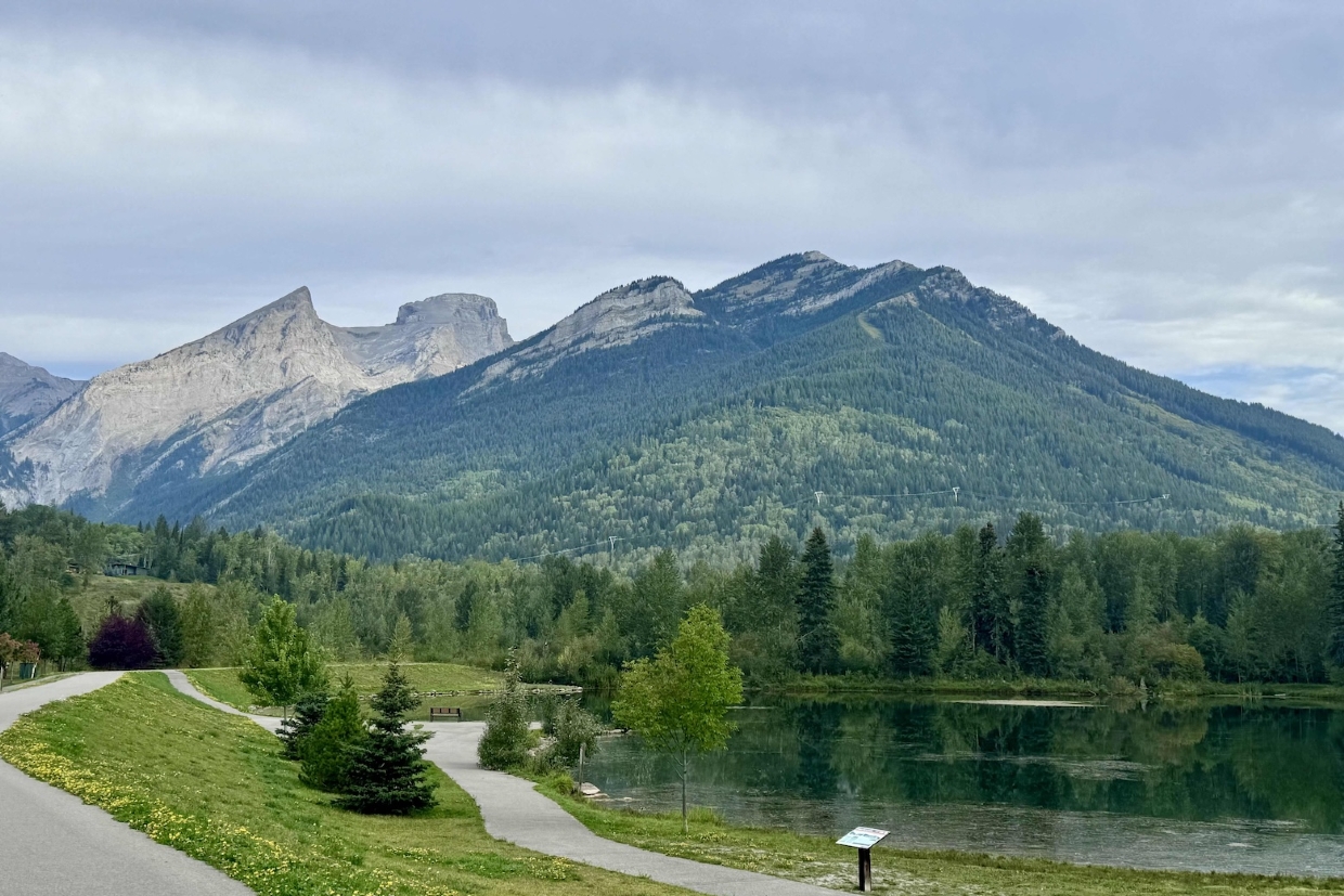Looking Northwest from Maiden Lake. 8:55am, Thursday, August 28th, 2025.