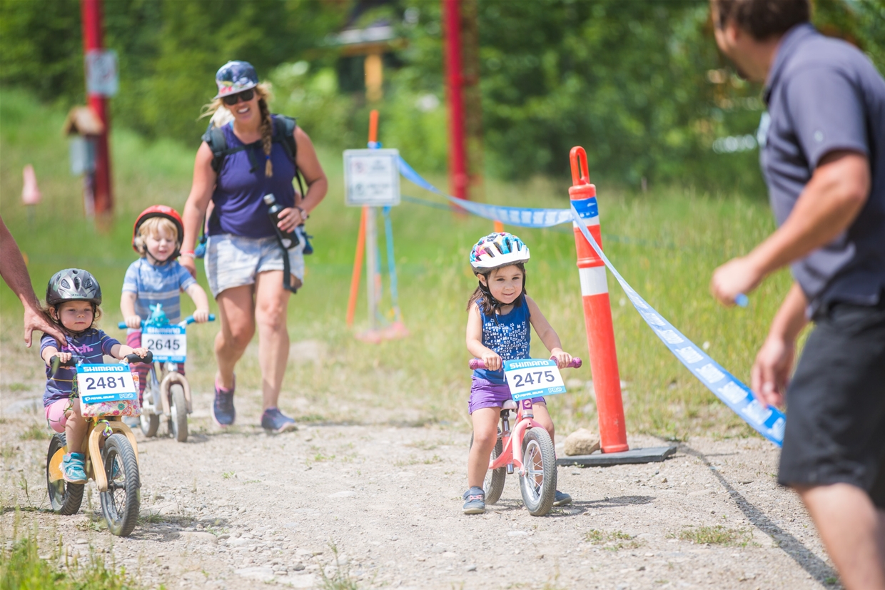 Kids activities at Canada Cup, Fernie.