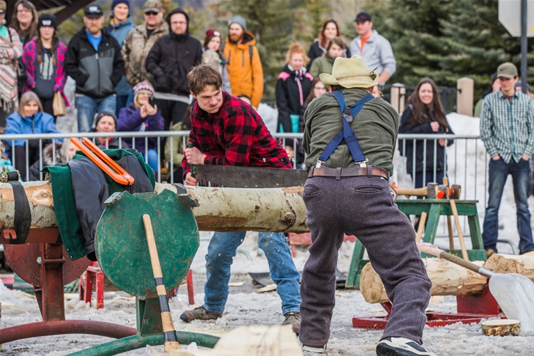 Griz Days Festival - Lumberjack Show