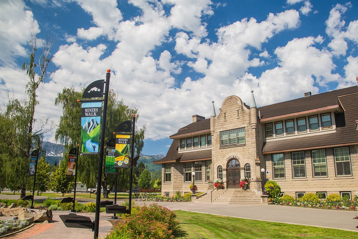 Fernie City Hall at 11am, July 20, 2017