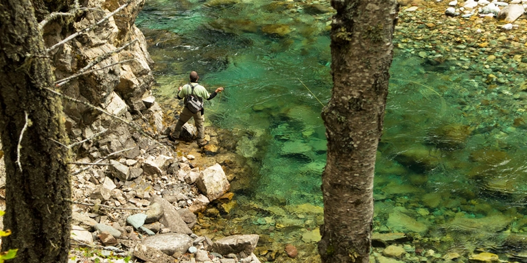 Fly fishing the Wigwam River