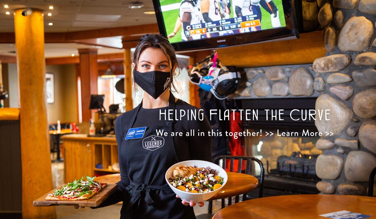 Working to Flatten the Curve at Legends Restaurant