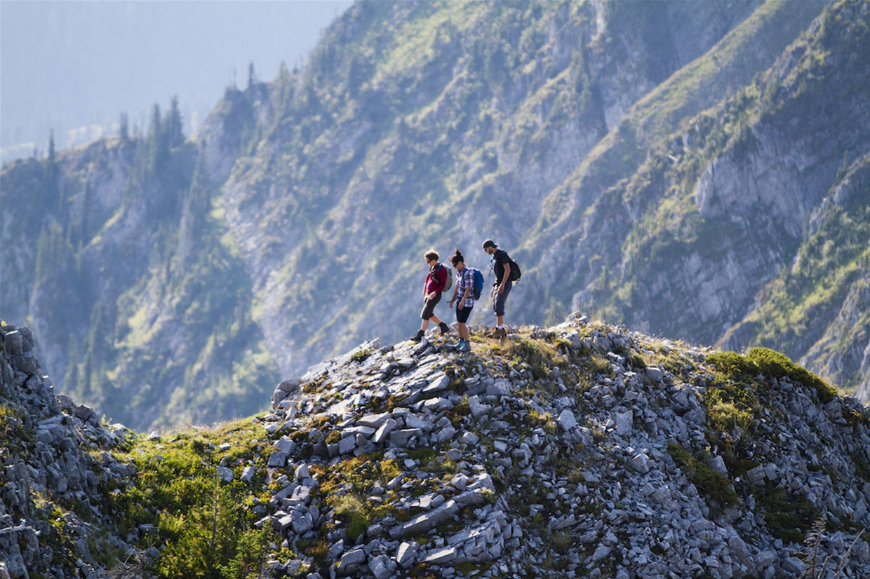 Hiking at Fernie Alpine Resort