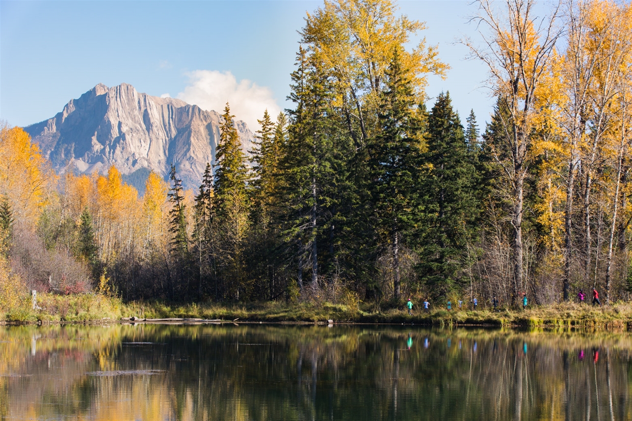 Probably one of the most scenic half marathons in Canada