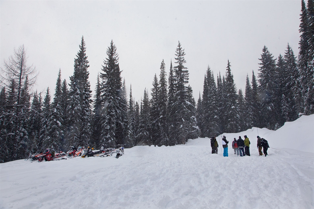 Avalanche Safety Training with Elk Valley Snow Shepherds