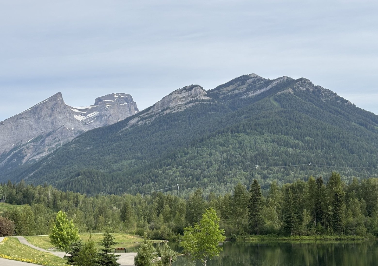 Mt Proctor & Mt Trinity, looking North. 8.35am, Monday, June 16th, 2025.
