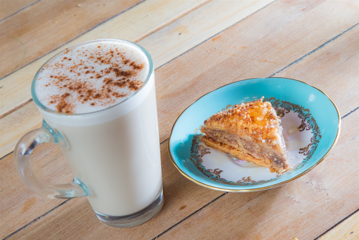 Serve it with the home-baked Baklava