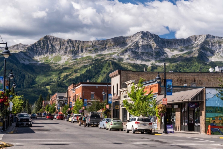 Summer in Historic Downtown Fernie