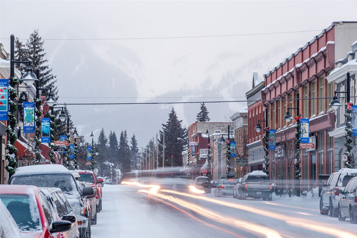 Historic Downtown Fernie. Photo by Matt Kuhn