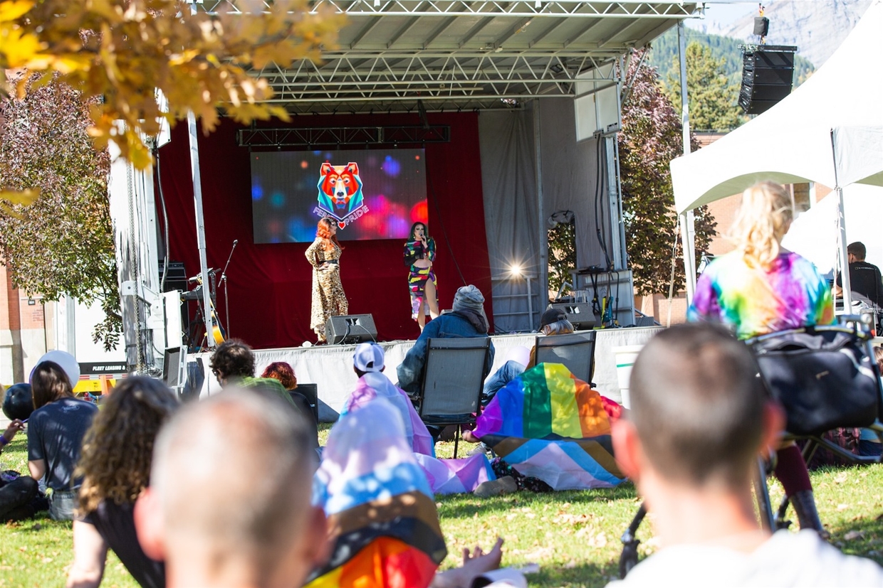 Fernie Pride - entertainment on the main stage!