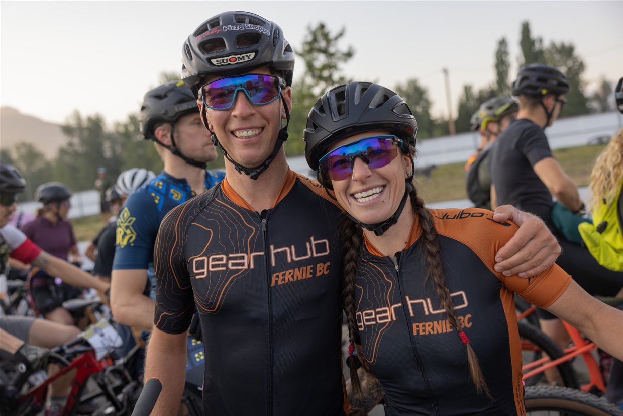 Singletrack 6 - Race start in Fernie, BC