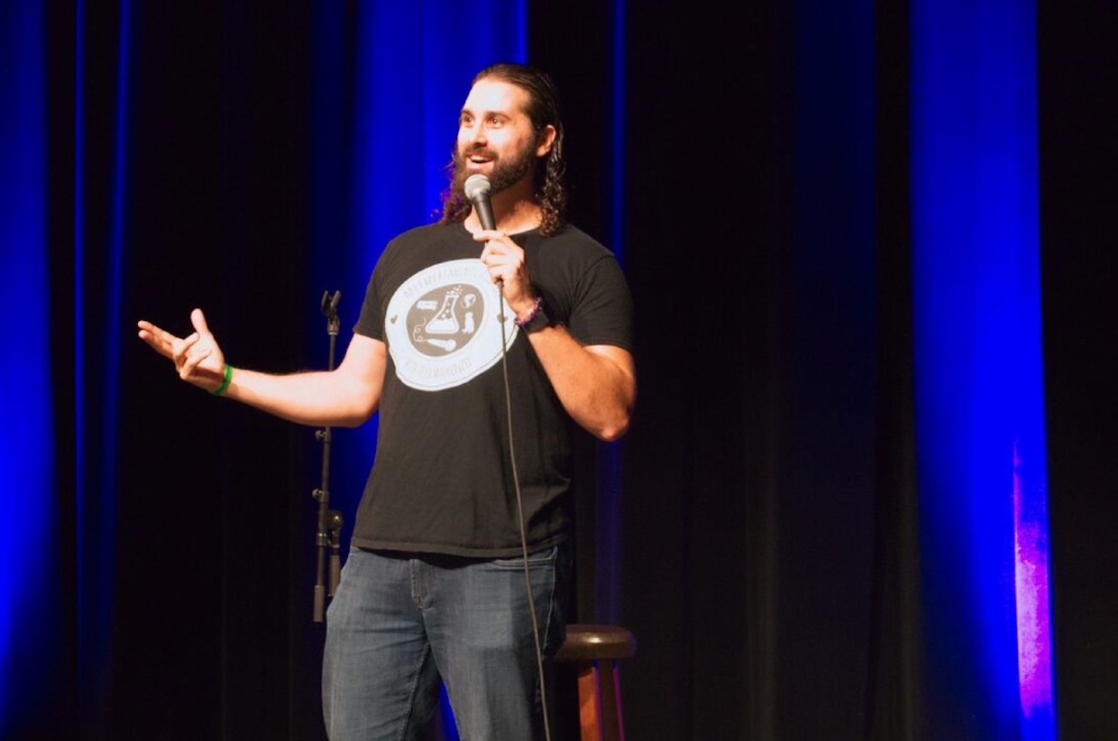 Comedian Alex MacKenzie