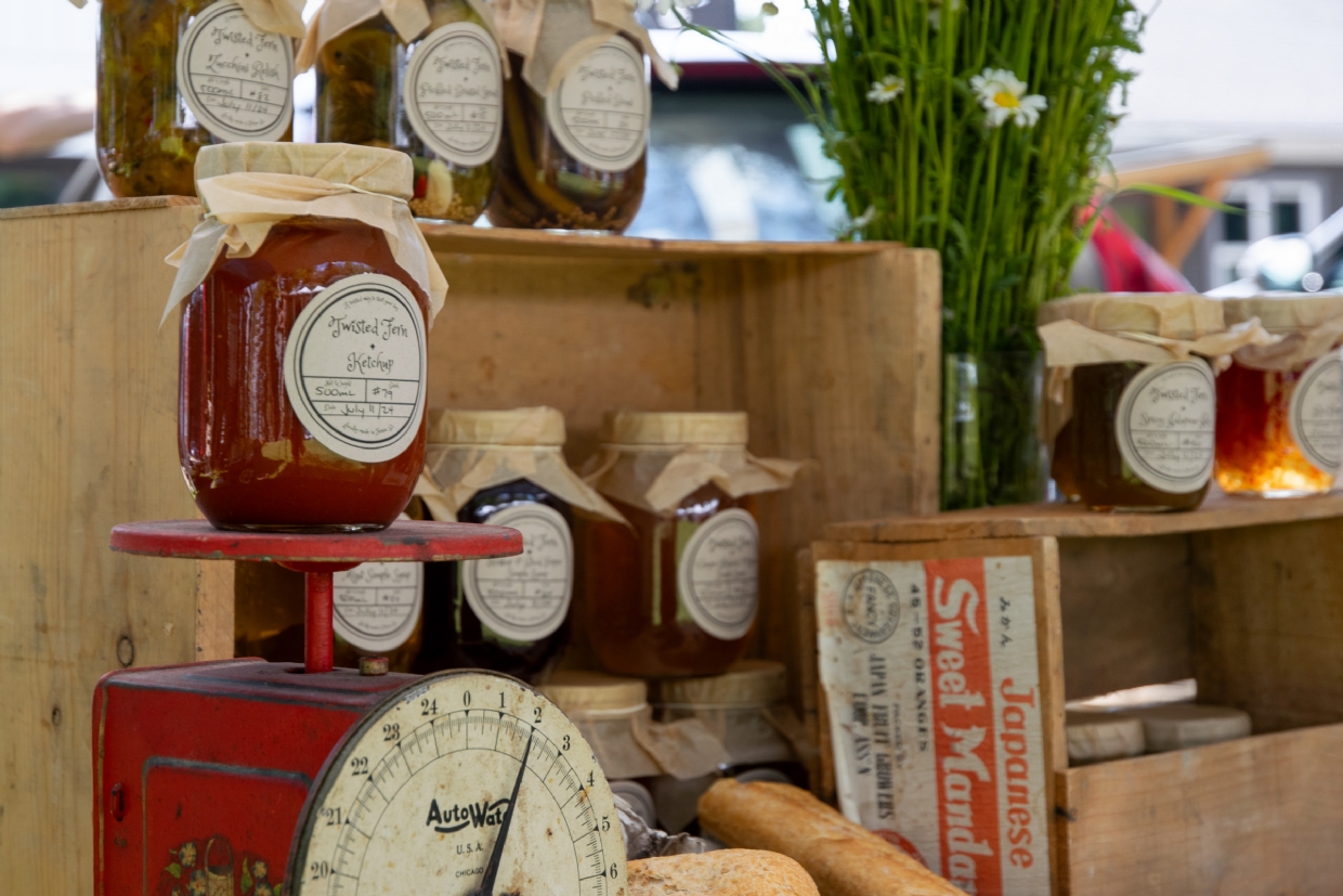 Locally made products at Fernie Mountain Market
