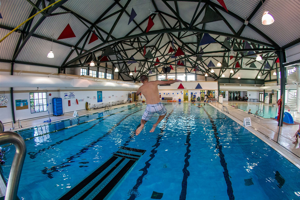Aquatic Centre diving board