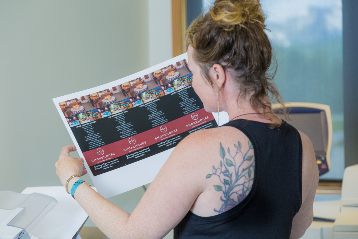 Full design services available or bring your ready-to-print digital files