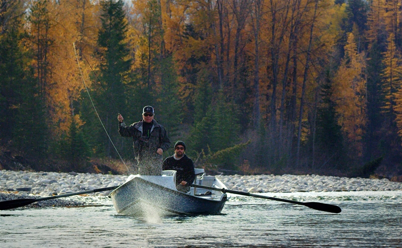 Fall dry fly fishing with Kootenay Guiding Co & Fly Shop