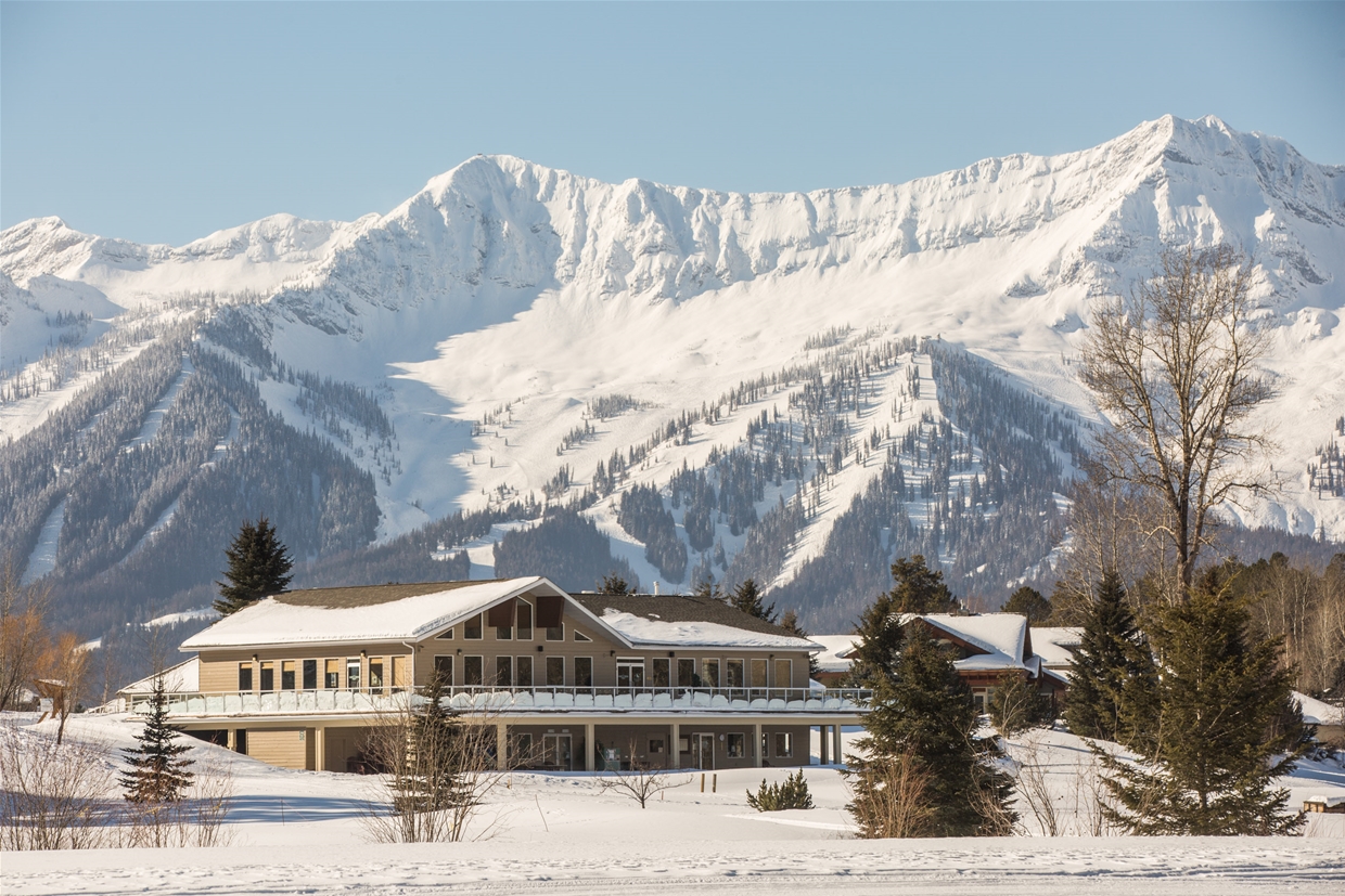 The Clubhouse in Winter