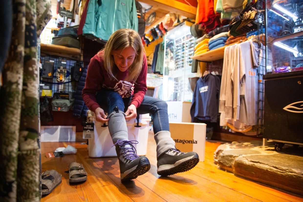 Big flyfishing brands stocked at Elk River Guide Co.