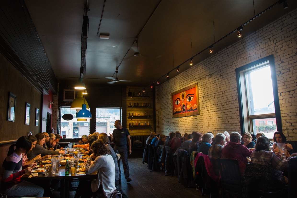 Dining at Himalayan Spice Bistro
