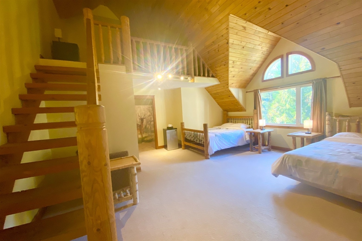 Tree Fort room with loft