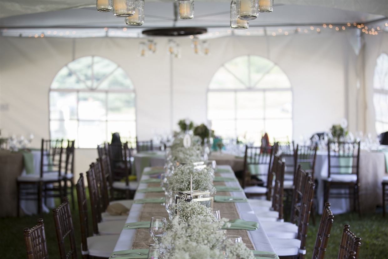 Everything you need - from tents to silverware!  