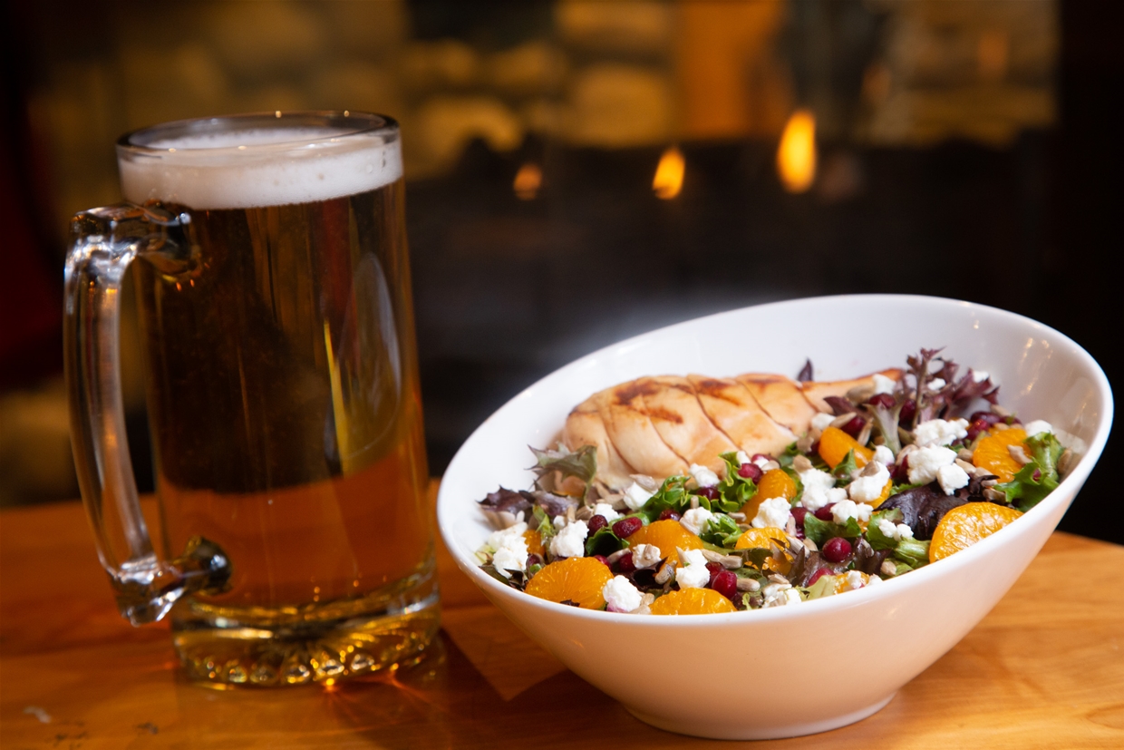 Chicken Caesar Salad at Legends