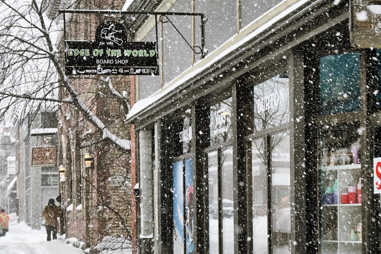 Edge of the World Snowboard Store in Fernie, BC