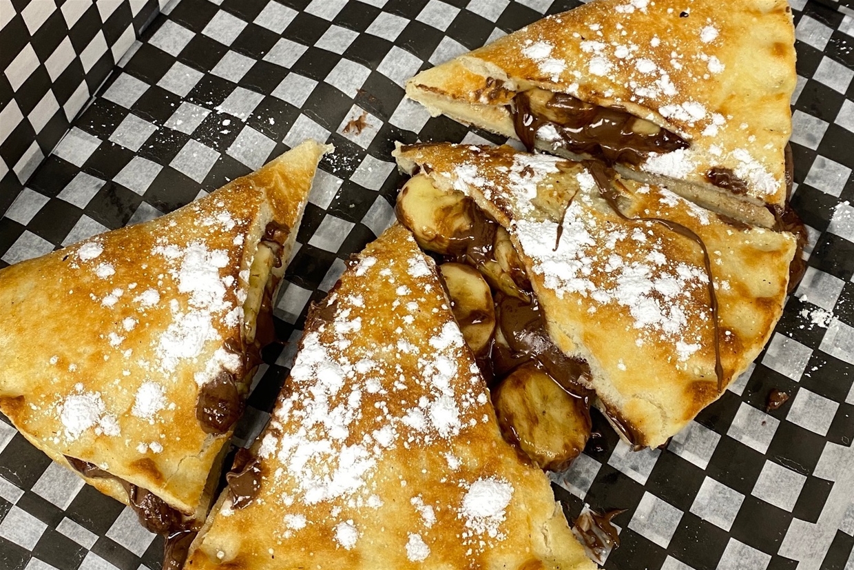 Feeling indulgent? Try the nutella panzerotti