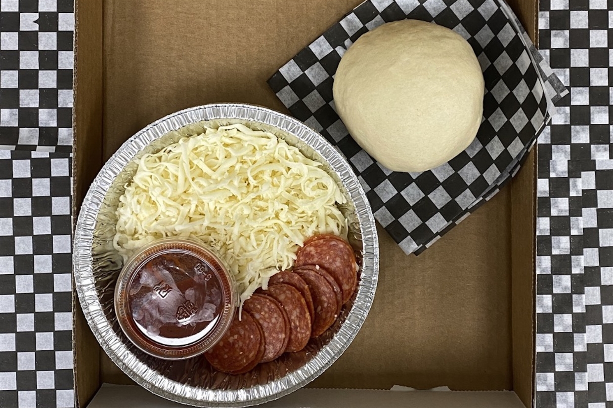 Keep the kids busy with a DIY pizza kit