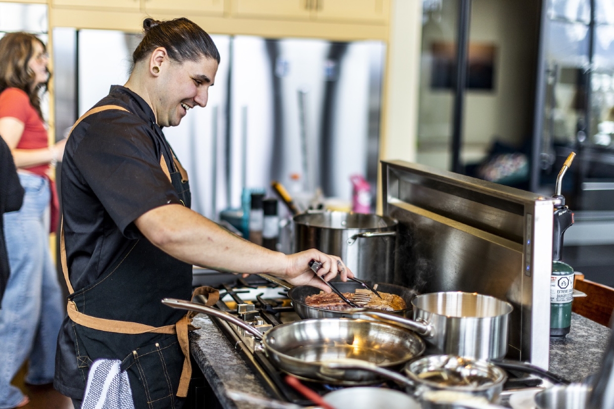 Enjoy the services of a private chef for your event