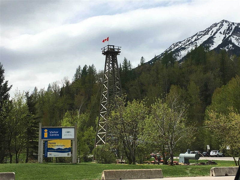 Fernie Historic Oil Derrick