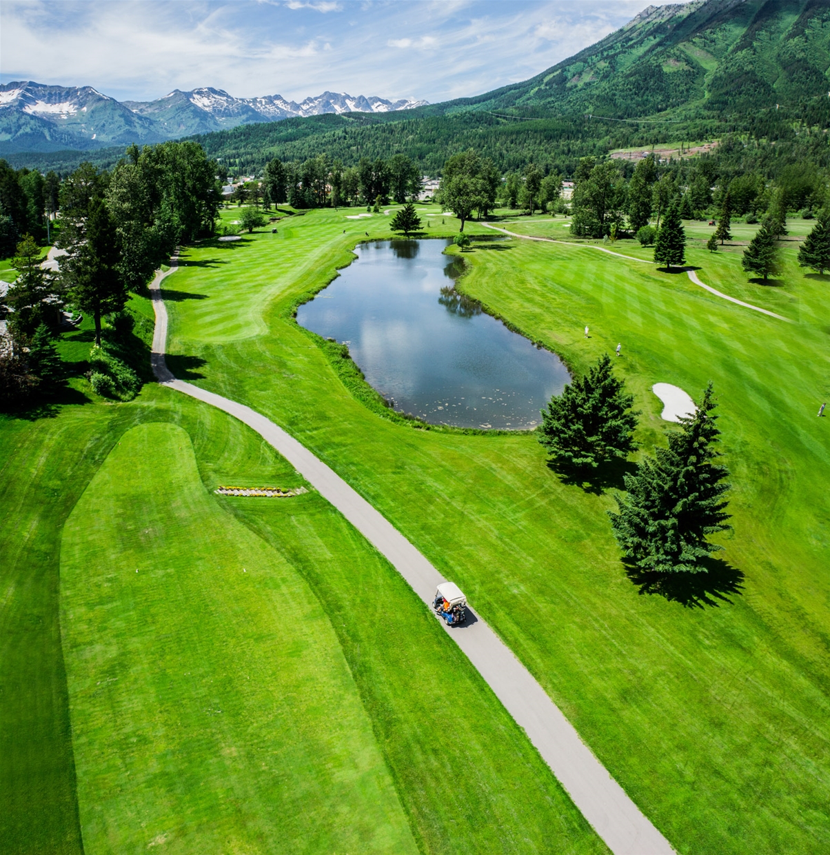 Fernie Golf Club - Hole 10