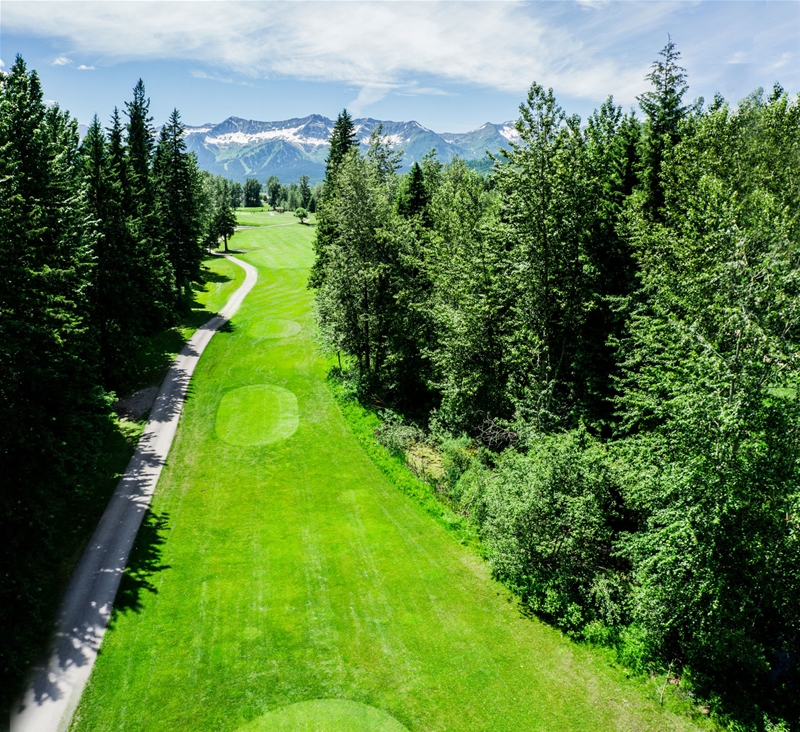 Fernie Golf Club - Hole 8