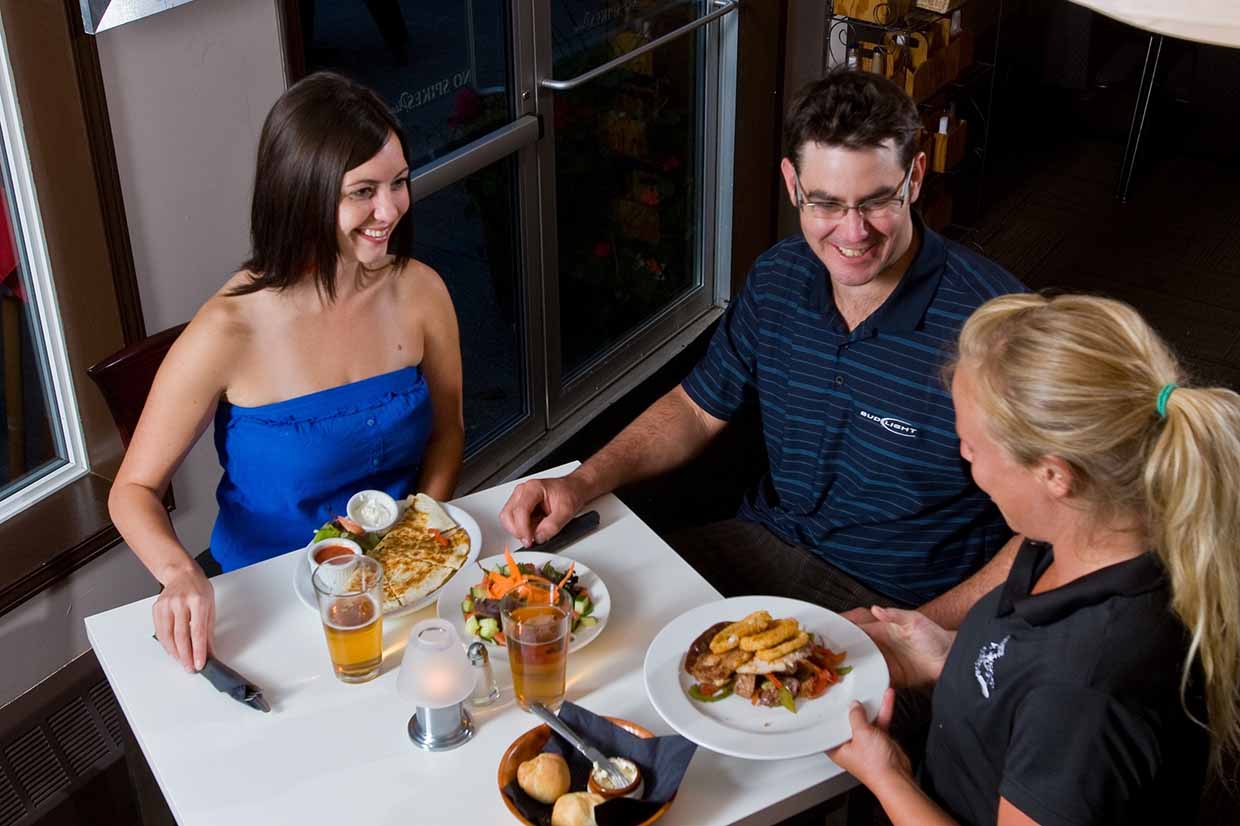 Dining at Fernie Golf Club 