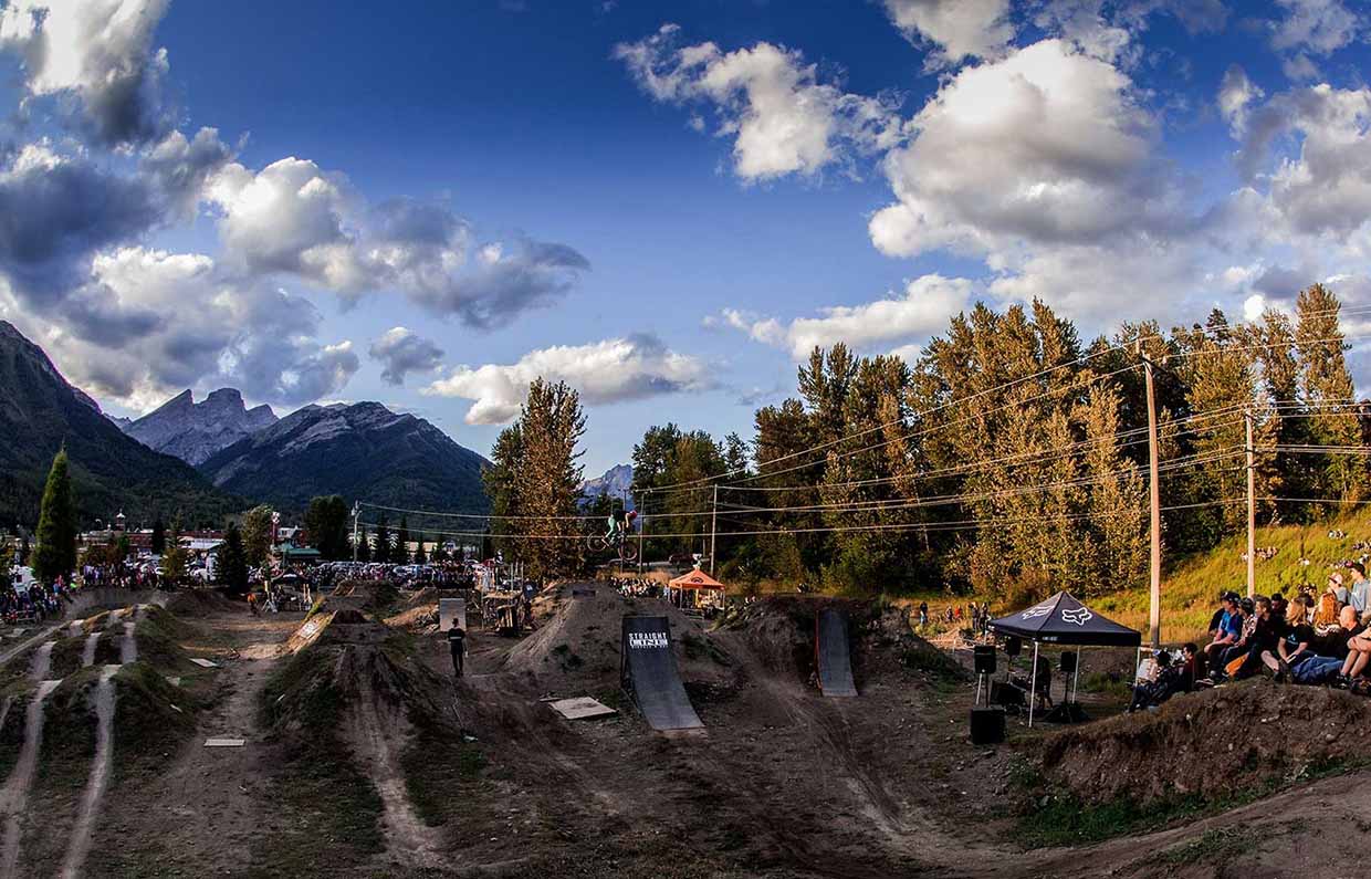 WAM BAM event at the dirt jump park