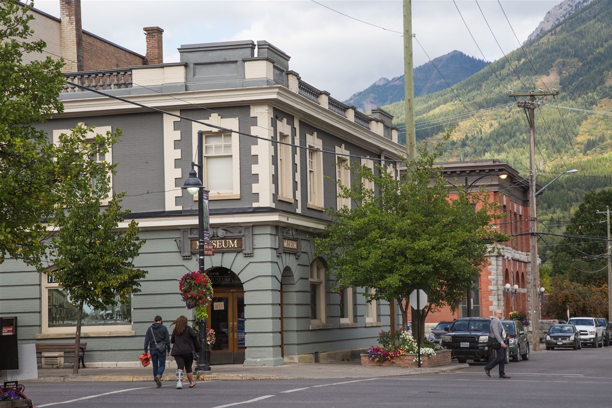 Fernie Museum in Fall