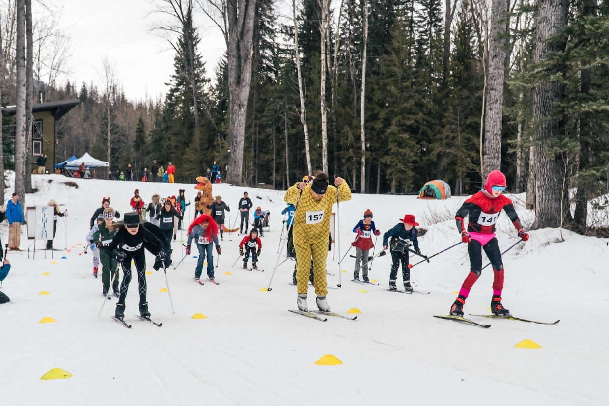 Fun community races at the Elk Valley Nordic Centre!