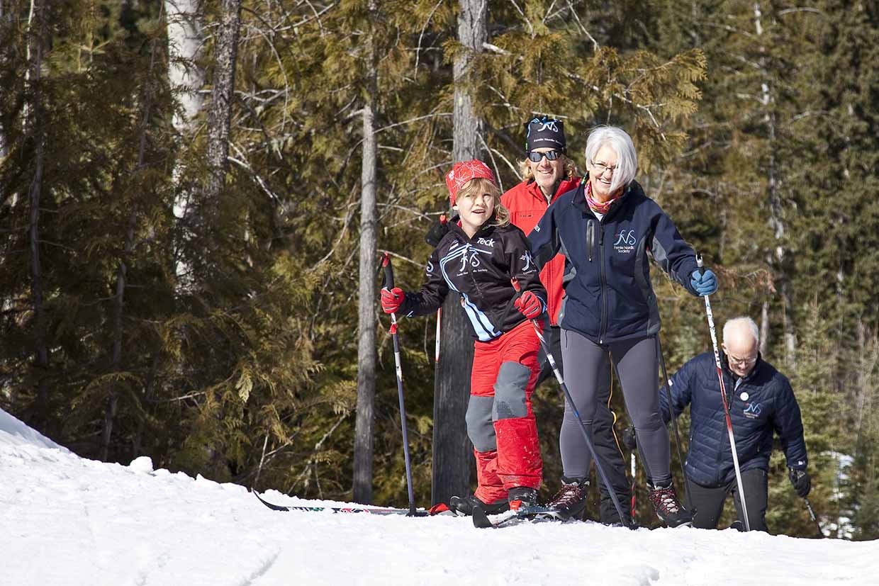 Big hill climb, but lots of smiles 