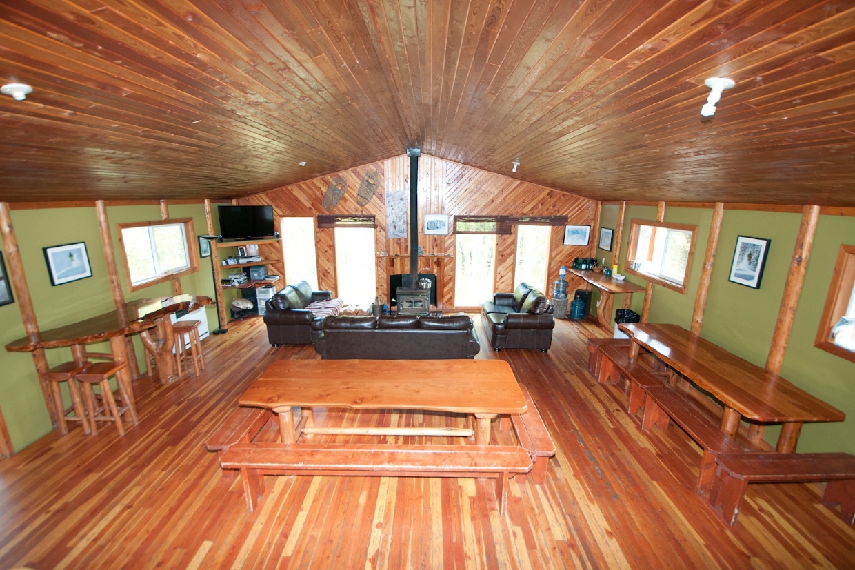 Plenty of room for your group or family to gather indoors