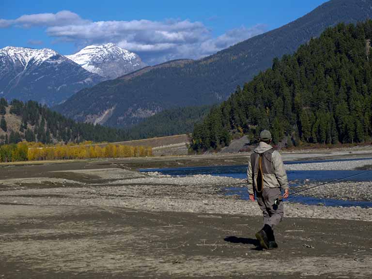 Fly fishing in Fernie with FWA 