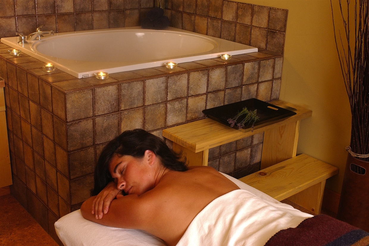 One of the many treatments 