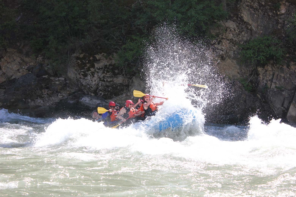 Whitewater rafting with Mountain High Adventures