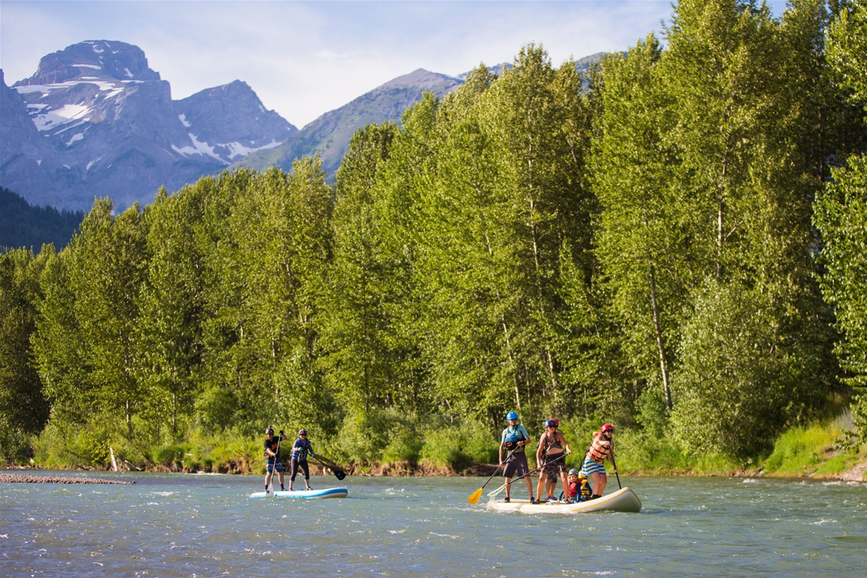 SUPsquatching on the Elk River