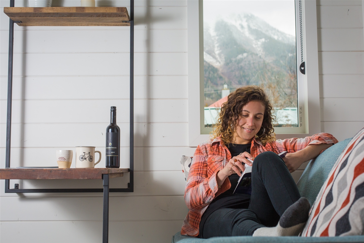 Relax in Snow Valley Lodging's cozy Tiny Homes