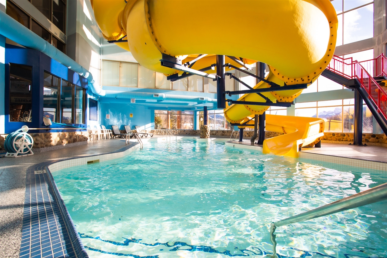 The water side at Stanford Hotel is a hit with families.