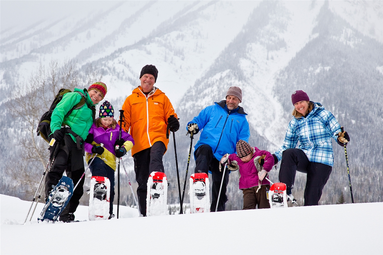 Snowshoeing with Wild Nature Tours
